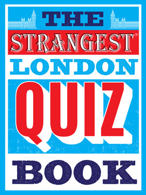 cover image of The Strangest London Quiz Book